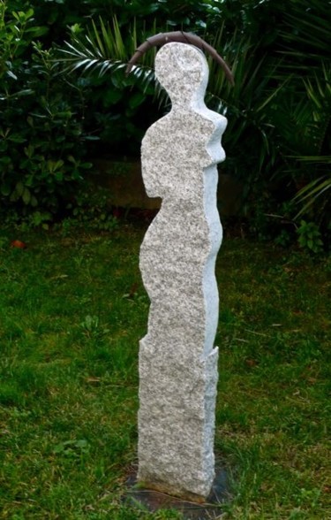 雕塑 标题为“Josephine” 由Wolf Thiele, 原创艺术品, 石
