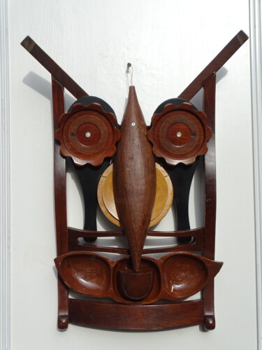 Sculpture titled "Diable  22" by Wa Wong, Original Artwork, Wood