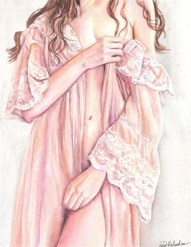 Картина под названием "My Venus" - Валентина Гарматюк (WowValentine), Подлинное произведение искусства, Акварель