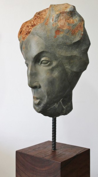Sculpture titled "Elizabeth" by Wojciech Pietranik, Original Artwork, Stone