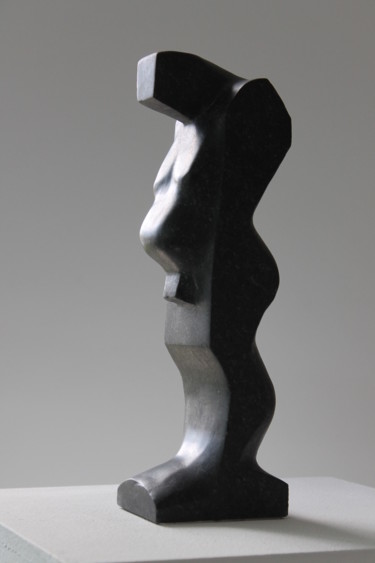 Sculpture titled "Gone" by Wojciech Pietranik, Original Artwork, Stone