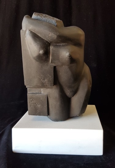雕塑 标题为“She” 由Wojciech Pietranik, 原创艺术品, 石