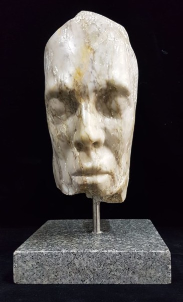 "Pre-Columbian" başlıklı Heykel Wojciech Pietranik tarafından, Orijinal sanat, Taş