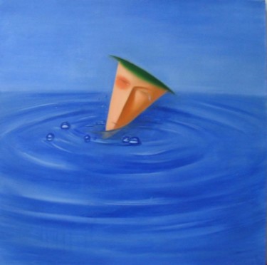 绘画 标题为“In  the water” 由Bing Wu, 原创艺术品
