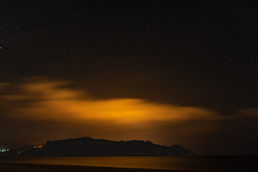 Fotografie mit dem Titel "night landscape of…" von Xan Gasalla González-Redondo, Original-Kunstwerk, Digitale Fotografie