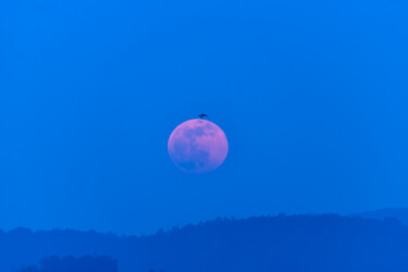 Fotografia intitulada "pink moon" por Xan Gasalla González-Redondo, Obras de arte originais, Fotografia digital