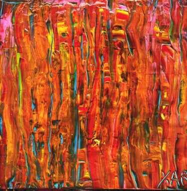 Peinture intitulée "Colors" par Xar, Œuvre d'art originale, Acrylique