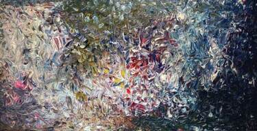 Peinture intitulée "Montevideo galaxies" par Xar, Œuvre d'art originale, Acrylique