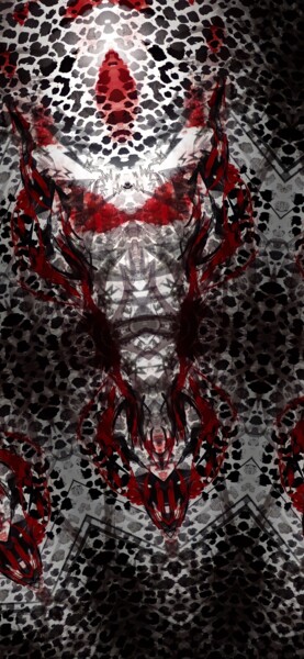 Arts numériques intitulée "Devils" par Xar, Œuvre d'art originale, Travail numérique 2D