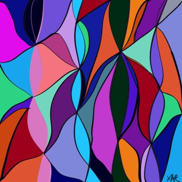 Digital Arts titled "Sensations" by Xar, Original Artwork, 2D Digital Work