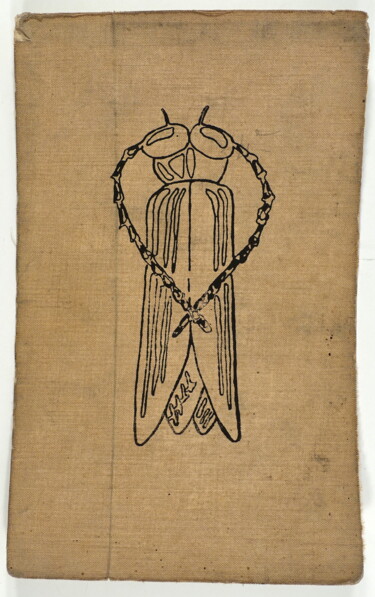 Incisioni, stampe intitolato "The five symbols, b…" da Xavier Debeerst, Opera d'arte originale, Monotipo