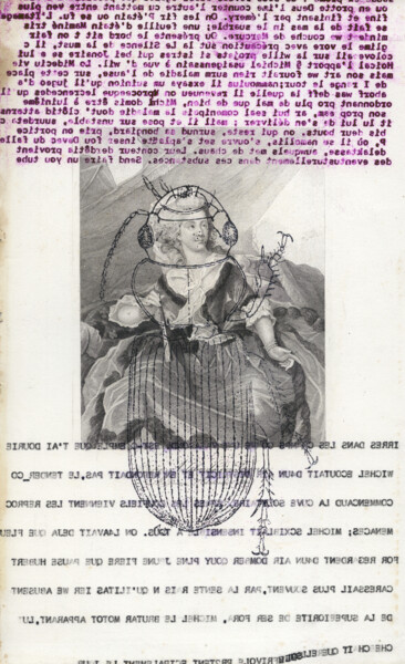 Incisioni, stampe intitolato "Coleoptera #01" da Xavier Debeerst, Opera d'arte originale, Monotipo