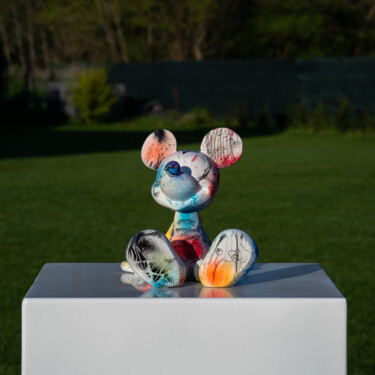 Sculpture titled "Mickey Assis Art Br…" by Xavier Wttrwulghe, Original Artwork, Resin