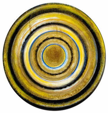 Картина под названием "Circle of Life 2" - Xavier Wttrwulghe, Подлинное произведение искусства, Акрил