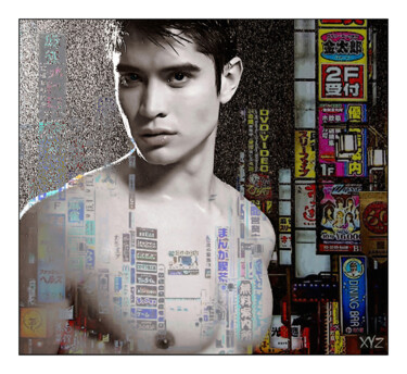 Digital Arts titled ""Tokyo" by Xavier Y…" by Xavier-Yves Zarani, Original Artwork, Digital Painting
