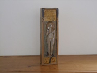 Sculpture titled "Nuda Veritas  ( Hom…" by Xavier Jarry-Lacombe, Original Artwork, Terra cotta