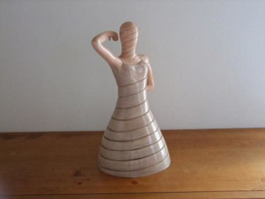 Sculpture titled "Flamenco" by Xavier Jarry-Lacombe, Original Artwork, Ceramics