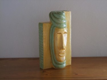 Sculpture titled "Tuareg  ( Memory of…" by Xavier Jarry-Lacombe, Original Artwork, Ceramics
