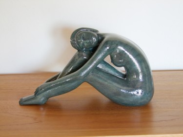 Sculpture titled "Helen" by Xavier Jarry-Lacombe, Original Artwork, Ceramics