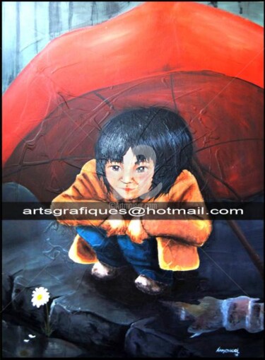Pintura titulada "El Niño" por Armengol, Obra de arte original, Acrílico