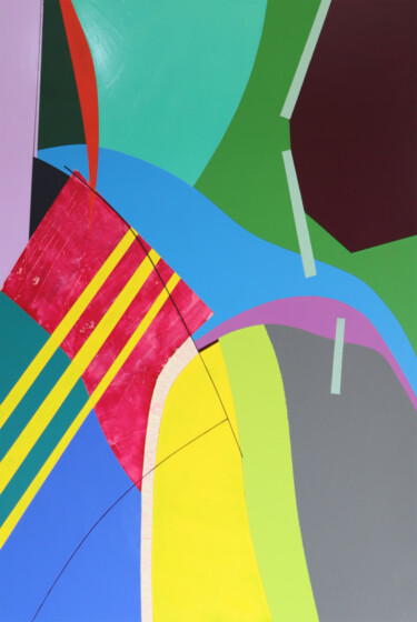 Картина под названием "Which abstract expr…" - Xia Wu, Подлинное произведение искусства, Акрил