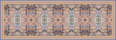 Iberia : (Impressionist Style) Textile Art titled "Iberia : (Impressio…" by Xian Présente Les Abstra_xian, Original Artwork
