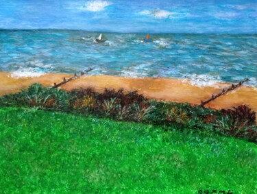 "Frinton seaview, En…" başlıklı Tablo Xiaomei Li tarafından, Orijinal sanat, Akrilik