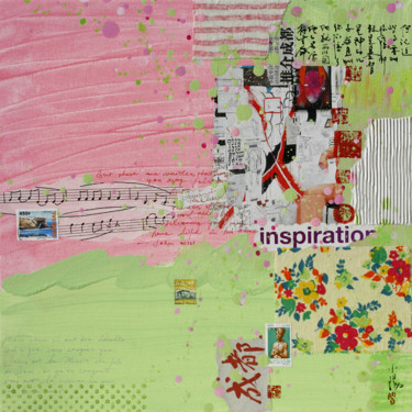 Malerei mit dem Titel "Inspiration" von Xiaoyang Galas, Original-Kunstwerk