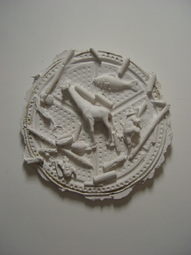 雕塑 标题为“邢员外私房菜之——清蒸长颈鹿” 由Ge Xing, 原创艺术品