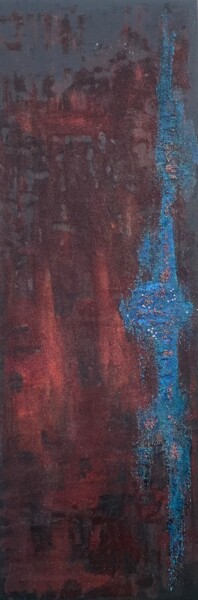 Pittura intitolato "Contraste magnétique" da Xirkys, Opera d'arte originale, Acrilico