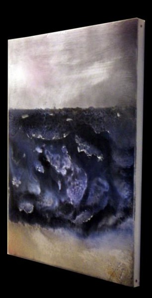 Peinture intitulée "mer" par Xavier Xanta, Œuvre d'art originale