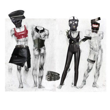 Arte digital titulada "Quatuor" por Xtofer, Obra de arte original, Fotografía manipulada
