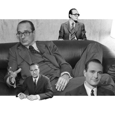 Photographie intitulée "Jaques Chirac 1932-…" par Xtofer, Œuvre d'art originale, Photographie numérique