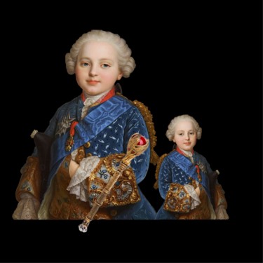 Photographie intitulée "Louis XVI" par Xtofer, Œuvre d'art originale, Photographie numérique