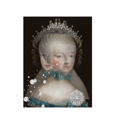 Photographie intitulée "Marie Antoinette mé…" par Xtofer, Œuvre d'art originale, Photographie numérique