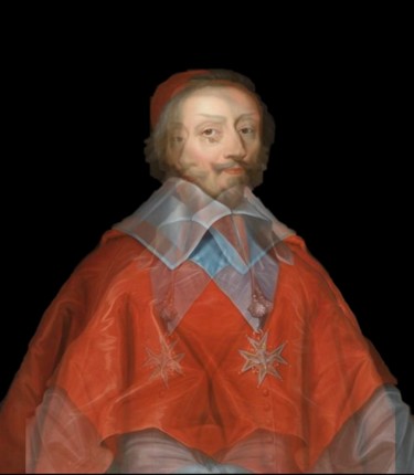 Photographie intitulée "Cardinal Richelieu" par Xtofer, Œuvre d'art originale, Photographie numérique