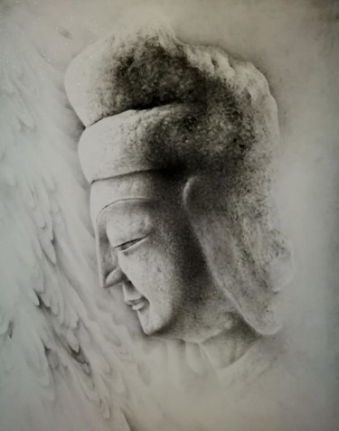 绘画 标题为“Xu Ping: Statue of…” 由Ping Xu 徐平, 原创艺术品, 颜料