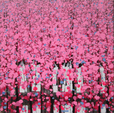 "Spring song" başlıklı Tablo Xuan Khanh Nguyen tarafından, Orijinal sanat, Akrilik