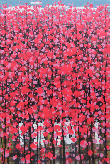 Картина под названием "spring 16" - Xuan Khanh Nguyen, Подлинное произведение искусства, Акрил