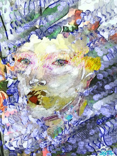 Arte digitale intitolato "printemps" da Xuélie.S, Opera d'arte originale, Pittura digitale
