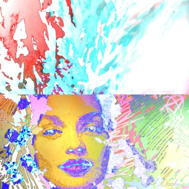 Цифровое искусство под названием "Rhéma" - Xuélie.S, Подлинное произведение искусства, Цифровая живопись