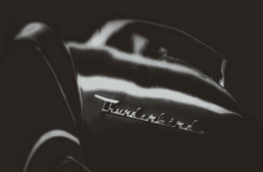 Fotografia intitolato "Ford Thunderbird" da Mossart, Opera d'arte originale, Fotografia digitale