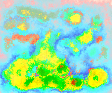 Arts numériques intitulée "Bien-être" par Yaacov Ye'Hezkel Corda, Œuvre d'art originale, Peinture numérique