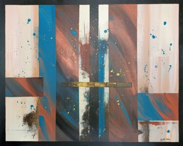 SAHARA Peinture intitulée "SAHARA" par Yaëlle Perez, Œuvre d'art originale, Acrylique