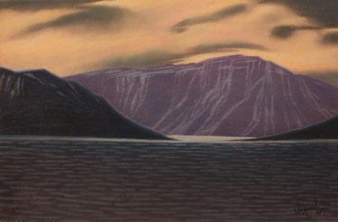 Картина под названием "Таймыр. Озеро." - Yuri Afonov, Подлинное произведение искусства, Другой