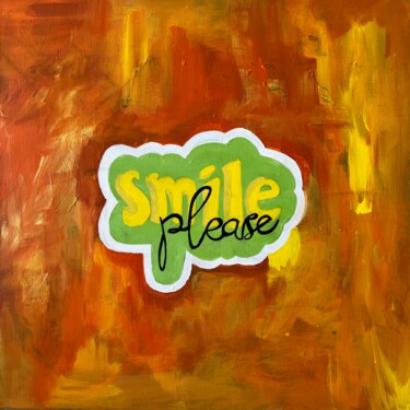 绘画 标题为“Smile please” 由Yağmur Turan, 原创艺术品, 丙烯