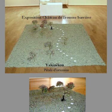 Скульптура под названием "environnement" - Yakinikou, Подлинное произведение искусства, Дерево