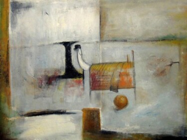 Pittura intitolato "Abstract 0061" da Yakir Zendo, Opera d'arte originale, Olio