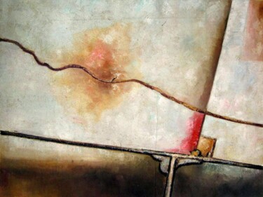 Peinture intitulée "Abstract 012" par Yakir Zendo, Œuvre d'art originale, Huile