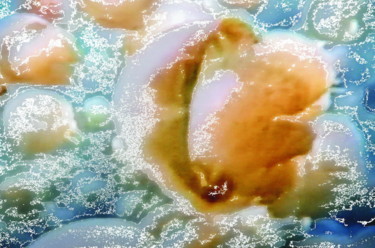 Digitale Kunst getiteld "Jellyfish" door Svitlana Yatsenko, Origineel Kunstwerk, Digitaal Schilderwerk